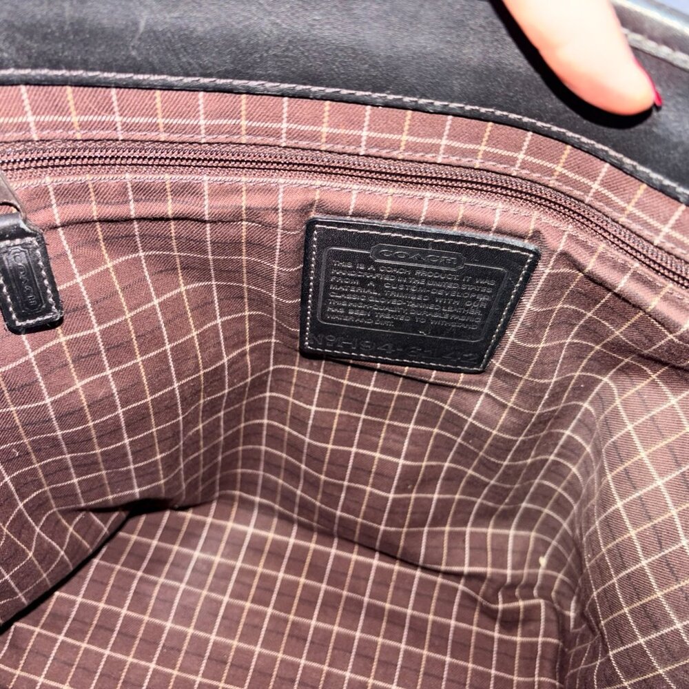 Coach Wool Tote Bag - Picture 4 of 10